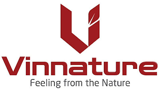 V VINNATURE FEELING FROM THE NATURE logo