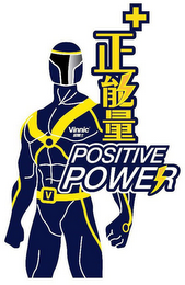 V  VINNIC POSITIVE POWER logo
