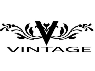 V VINTAGE logo