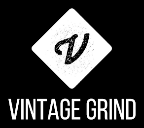 V VINTAGE GRIND logo