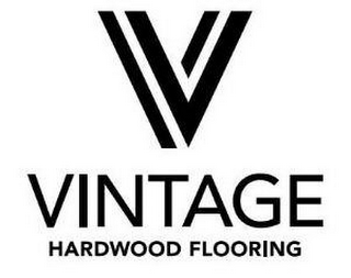 V VINTAGE HARDWOOD FLOORING logo