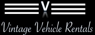 V VINTAGE VEHICLE RENTALS logo