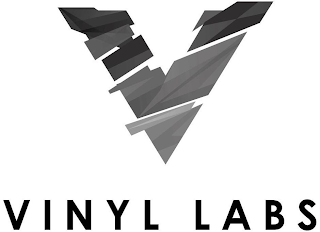V VINYL LABS logo