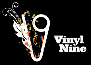 V VINYL NINE logo