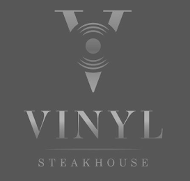 V VINYL STEAKHOUSE logo