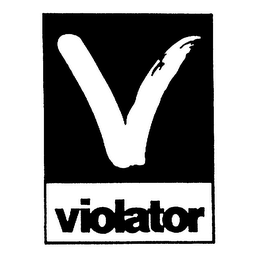 V VIOLATOR logo