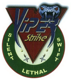 V VIPER STRIKE SILENT LETHAL SWIFT logo