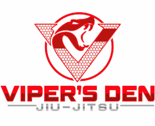 V VIPER'S DEN JIU-JITSU logo