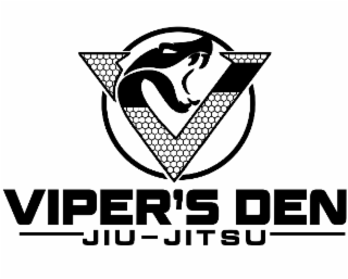 V VIPER'S DEN JIU-JITSU logo