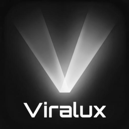 V VIRALUX logo