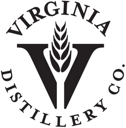 V VIRGINIA DISTILLERY CO. logo