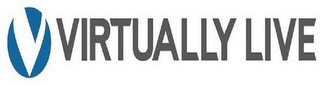 V VIRTUALLY LIVE logo