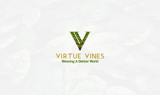 V VIRTUE VINES WEAVING A BETTER WORLD logo