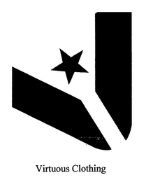 V VIRTUOUS CLOTHING logo