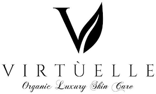 V VIRTÙELLE ORGANIC LUXURY SKIN CARE logo