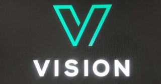 V VISION logo