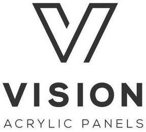 V VISION ACRYLIC PANELS logo