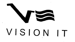 V VISION IT logo