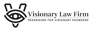 V VISIONARY LAW FIRM TRADEMARK FOR VISIONARY FOUNDERS logo