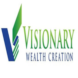 V VISIONARY WEALTH CREATION logo
