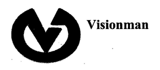 V VISIONMAN logo