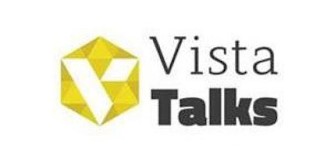 V VISTA TALKS logo