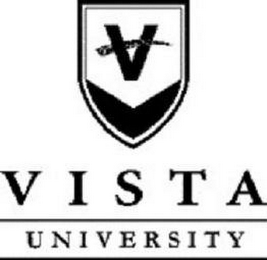 V VISTA UNIVERSITY logo