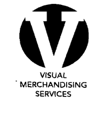 V VISUAL MERCHANDISING SERVICES logo