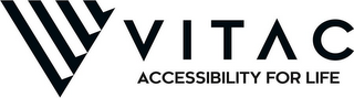 V VITAC ACCESSIBILITY FOR LIFE logo