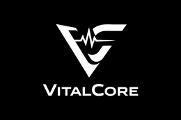 V VITALCORE logo