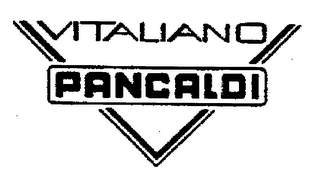V VITALIANO PANCALDI logo