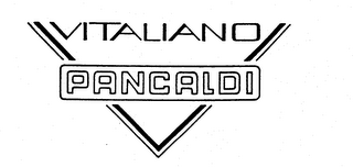 V VITALIANO PANCALDI logo