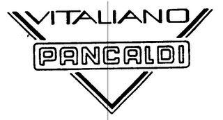 V VITALIANO PANCALDI logo
