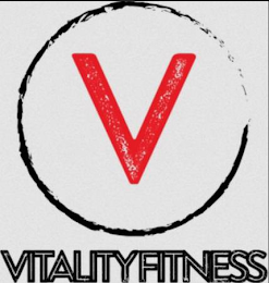 V VITALITY FITNESS logo