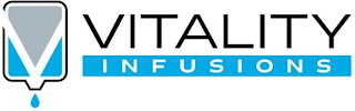 V VITALITY INFUSIONS logo