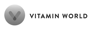 V VITAMIN WORLD logo