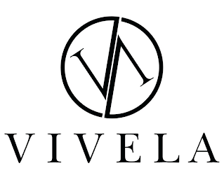 V VIVELA logo