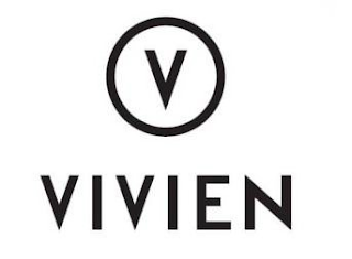 V VIVIEN logo