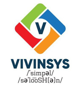 V VIVINSYS /'SIMPEL/ /SE'LOOSH(E)N/ logo