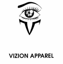 V VIZION APPAREL logo