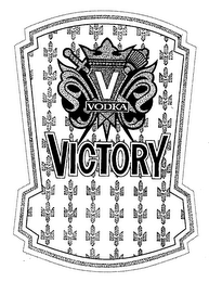 V VODKA VICTORY logo