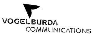 V VOGELBURDA COMMUNICATIONS logo