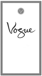V VOGUE logo