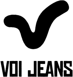 V VOI JEANS logo