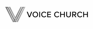 V VOICE CHURCH logo