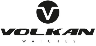 V VOLKAN W A T C H E S logo