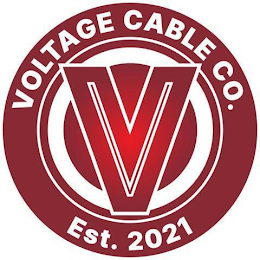 V VOLTAGE CABLE CO. EST. 2021 logo