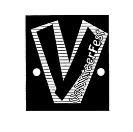 V VOLUNTEERFEST logo