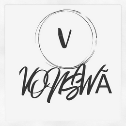 V VONSWÃ logo