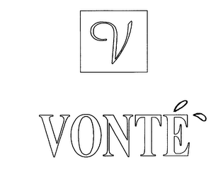 V VONTE logo